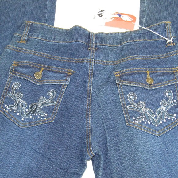 Hip Jeans Women Size 10 Boot Cut Leg Bluejeans NWT - Picture 2 of 7